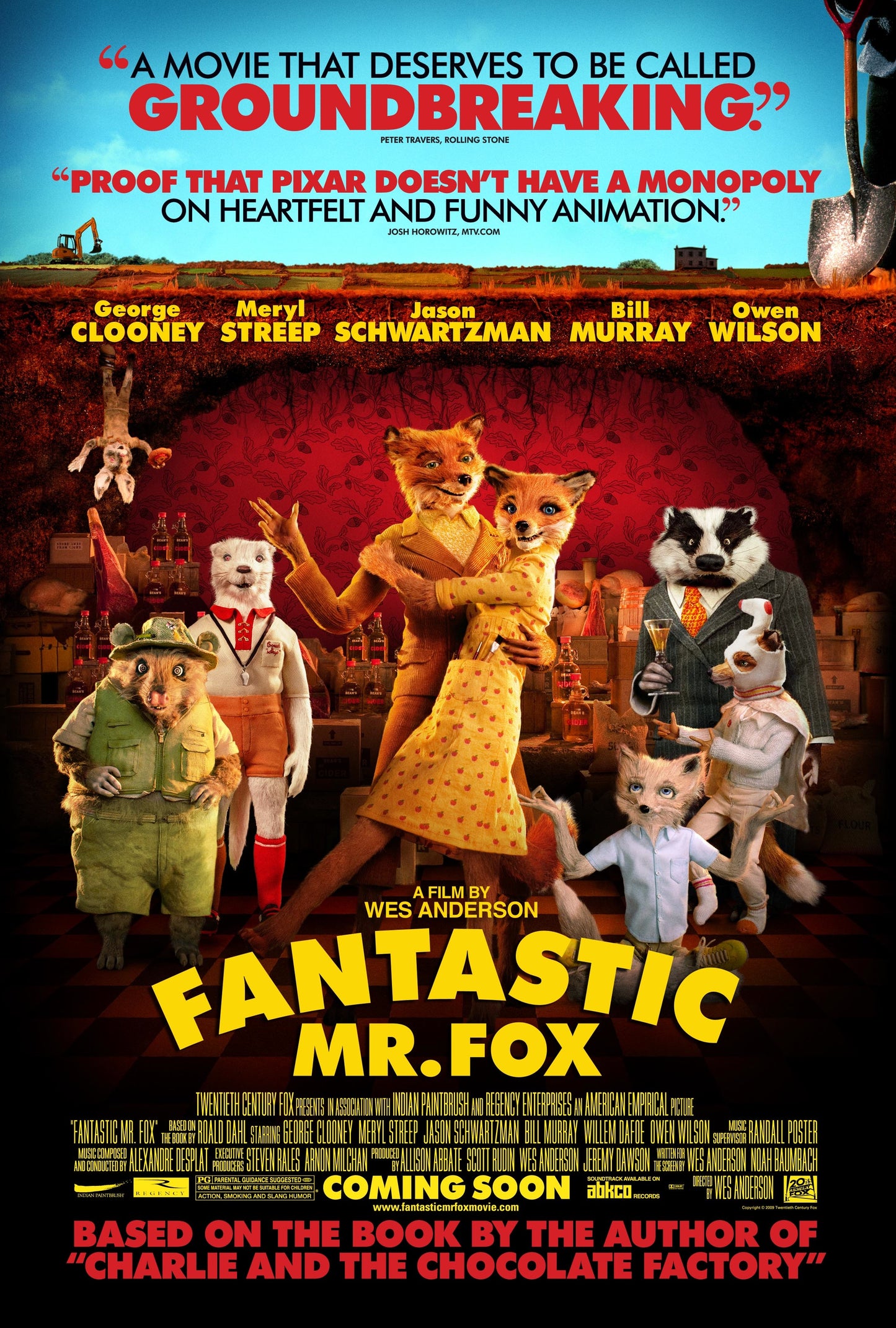 Fantastic Mr. Fox 2009 ‧ Family/Comedy ‧ 1h 28m