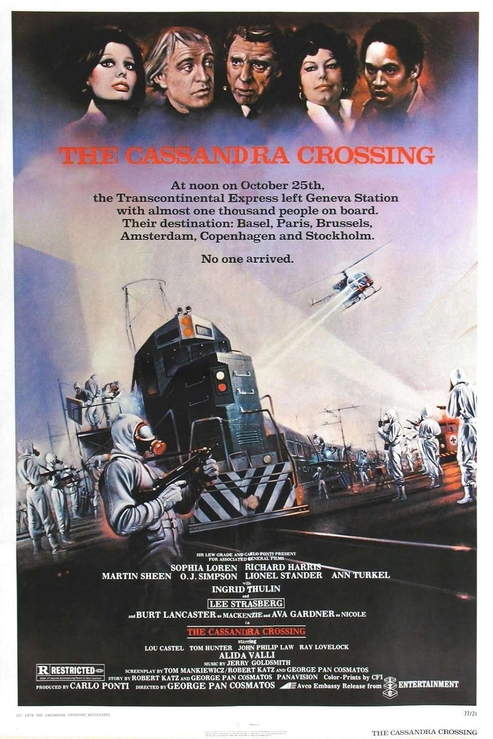 The Cassandra Crossing 1976 ‧ Drama/Disaster ‧ 2h 9m