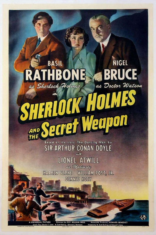 Sherlock Holmes and the Secret Weapon 1942 ‧ Thriller/Mystery ‧ 1h 20m