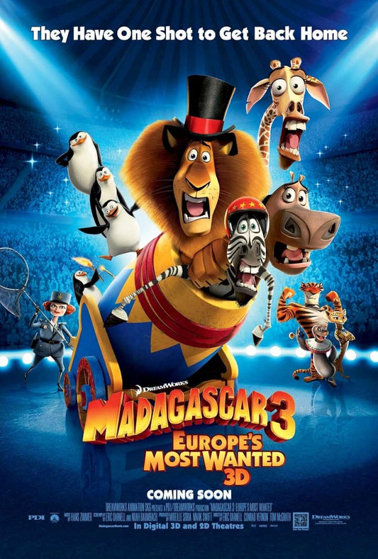 Madagascar 3: Europe's Most Wanted 2012 ‧ Family/Comedy ‧ 1h 33m