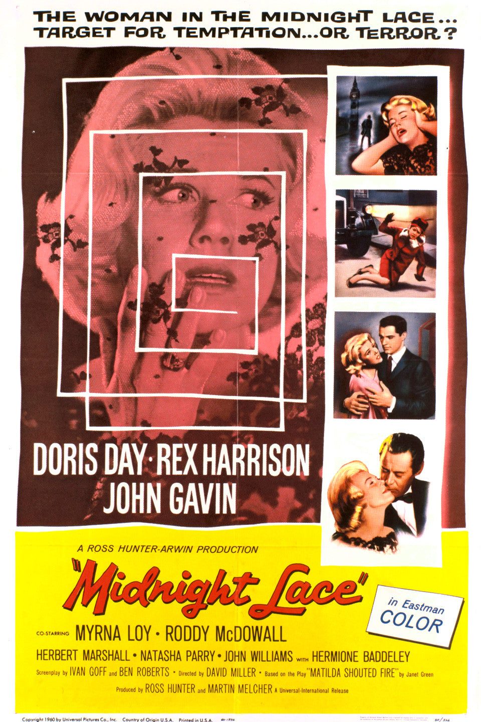 Midnight Lace 1960 ‧ Thriller/Mystery ‧ 1h 50m