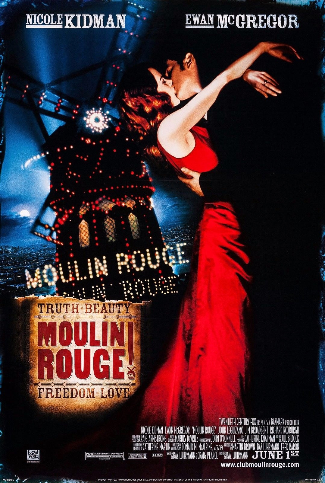 Moulin Rouge! 2001 ‧ Musical/Romance ‧ 2h 7m