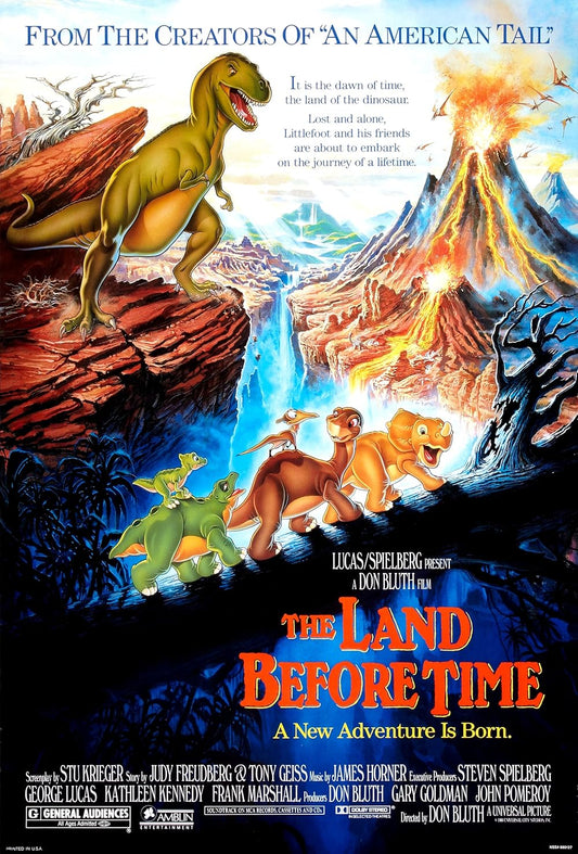 The Land Before Time 1988 ‧ Family/Adventure ‧ 1h 9m