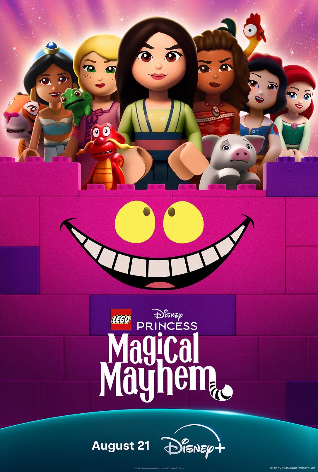 Lego Disney Princess: Magical Mayhem Original title: LEGO Disney Princess: Magical Mayhem TV Special 2026 TV-G 25m
