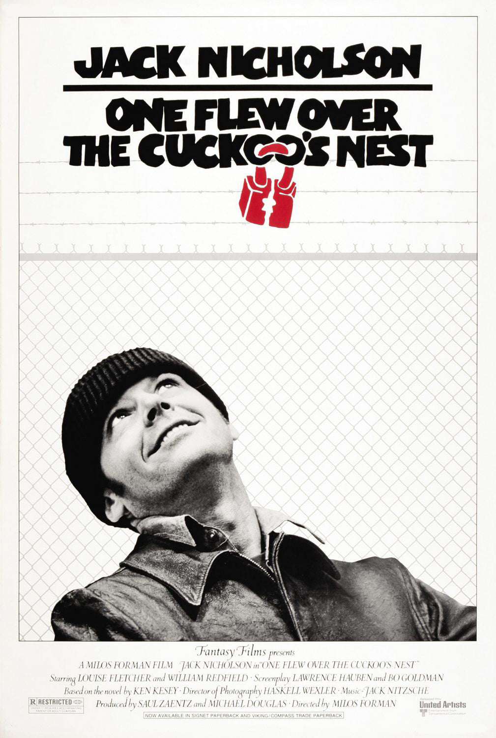 One Flew Over the Cuckoo's Nest 1975 ‧ Drama/Comedy drama ‧ 2h 13m