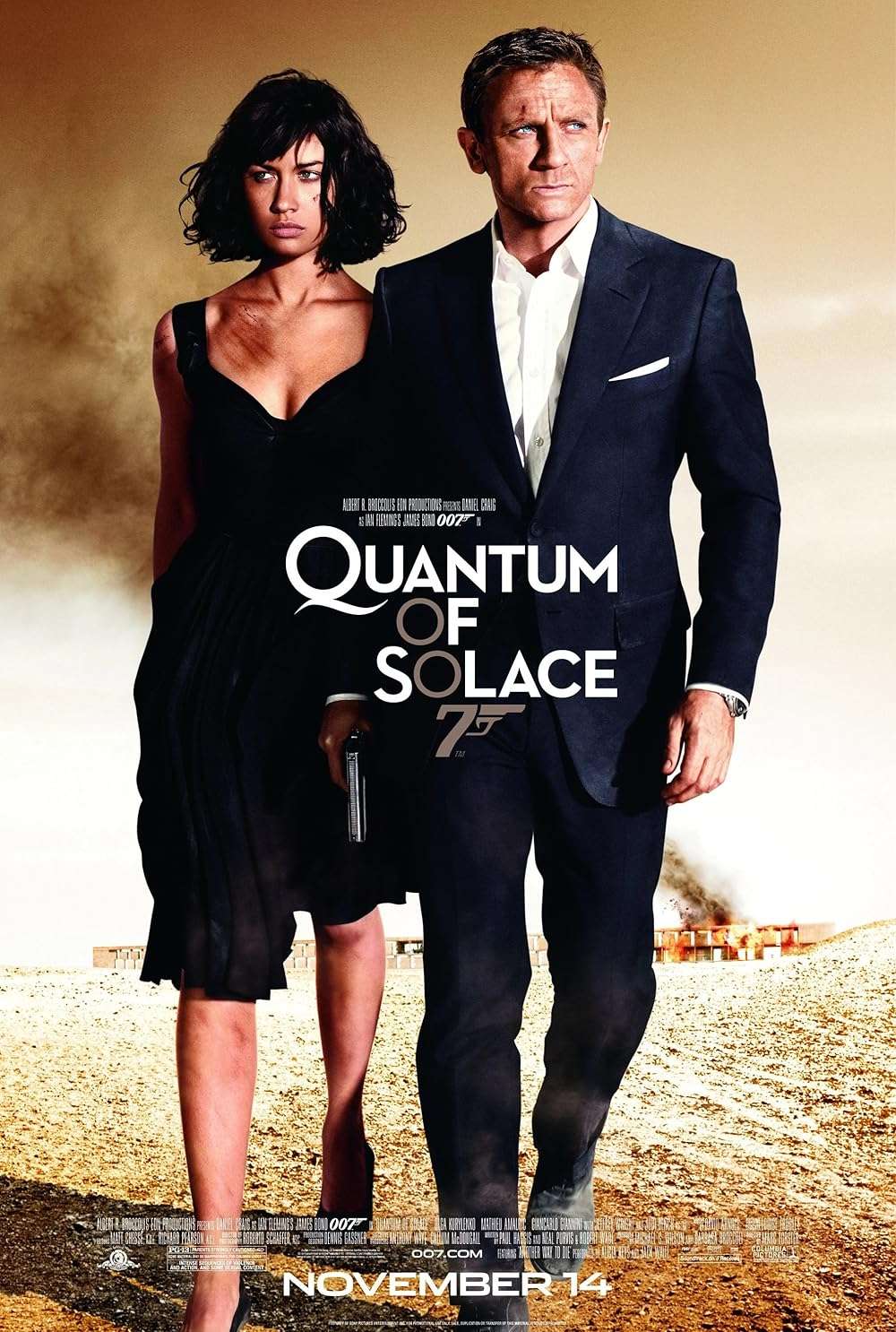 Quantum of Solace 2008 ‧ Action/Thriller ‧ 1h 46m