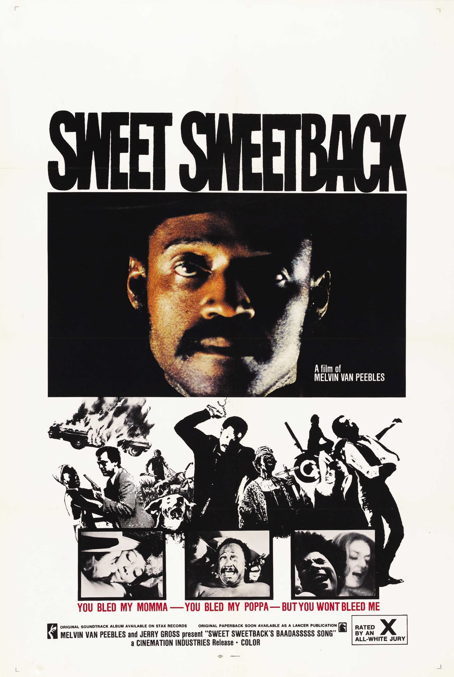 Sweet Sweetback's Baadasssss Song 1971 ‧ Thriller/Crime ‧ 1h 37m