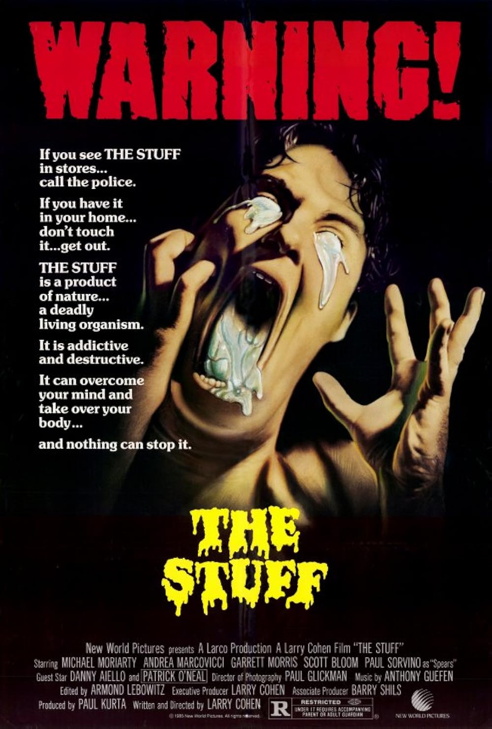 The Stuff 1985 ‧ Horror/Sci-fi ‧ 1h 33m