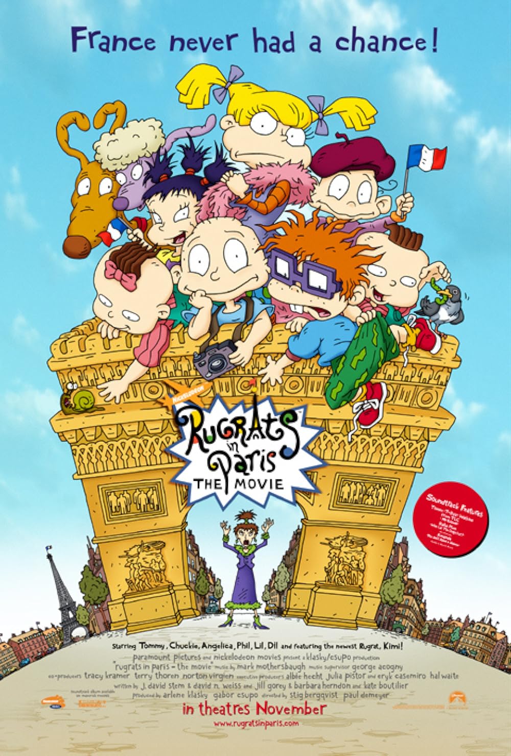 Rugrats in Paris: The Movie 2000 ‧ Family/Comedy ‧ 1h 19m