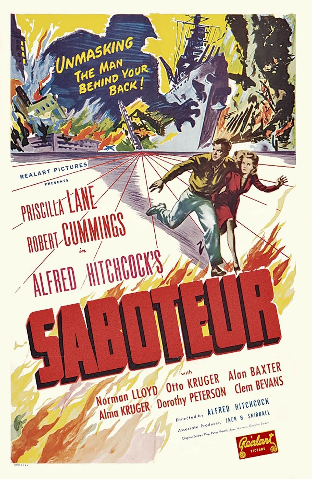Saboteur 1942 ‧ Thriller/Mystery ‧ 1h 49m