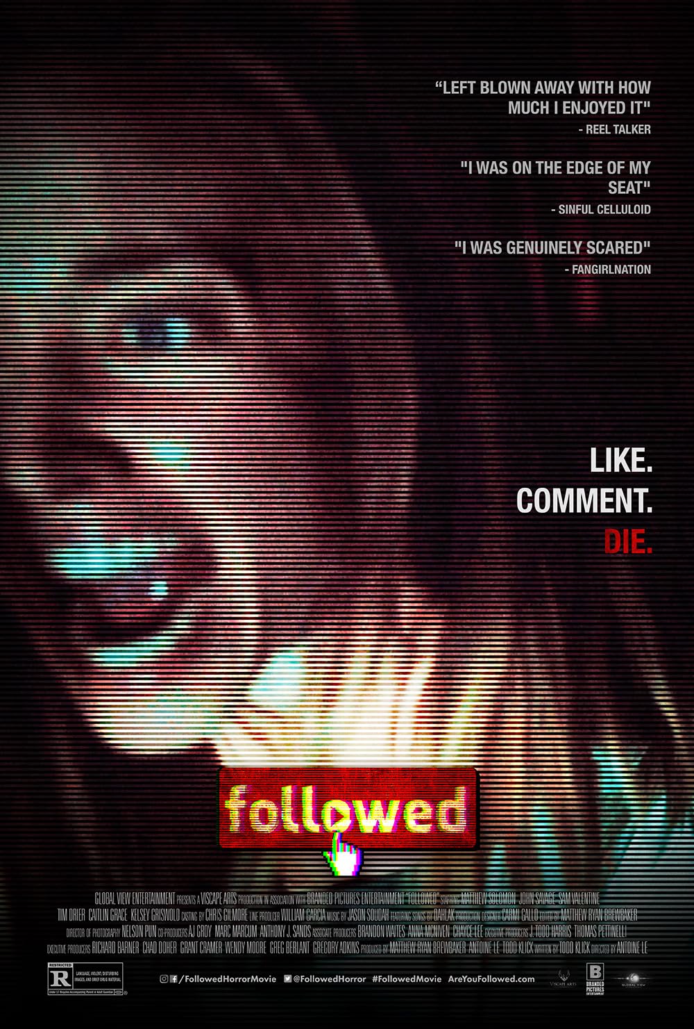 Followed 2018 ‧ Horror/Mystery ‧ 1h 36m