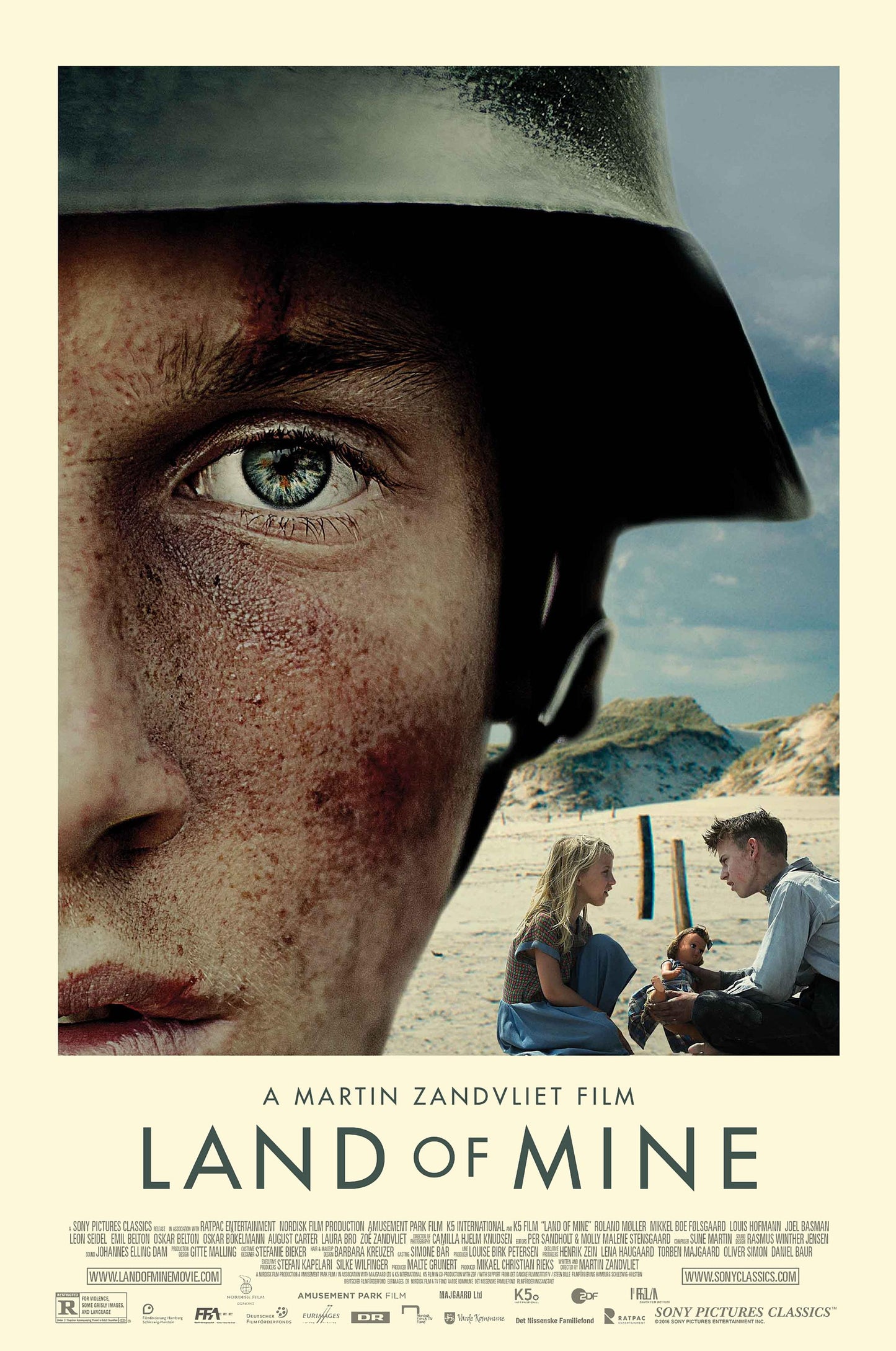 Land of Mine 2015 [DANISH] Action / Drama / History / War