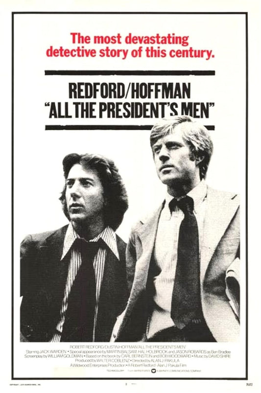 All the President's Men 1976 ‧ Thriller/Mystery ‧ 2h 18m