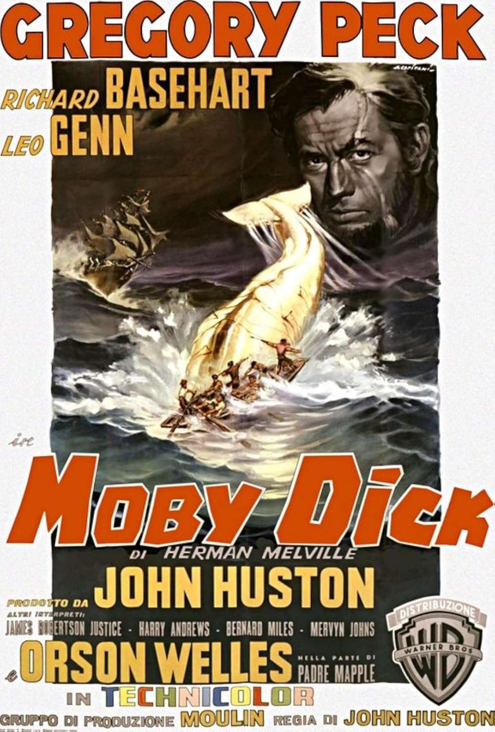 Moby Dick 1956 ‧ Adventure/Drama ‧ 1h 56m