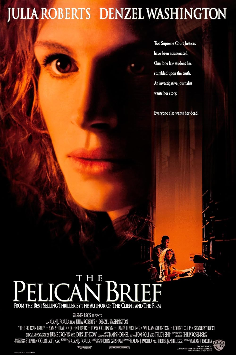 The Pelican Brief 1993 ‧ Thriller/Crime ‧ 2h 21m