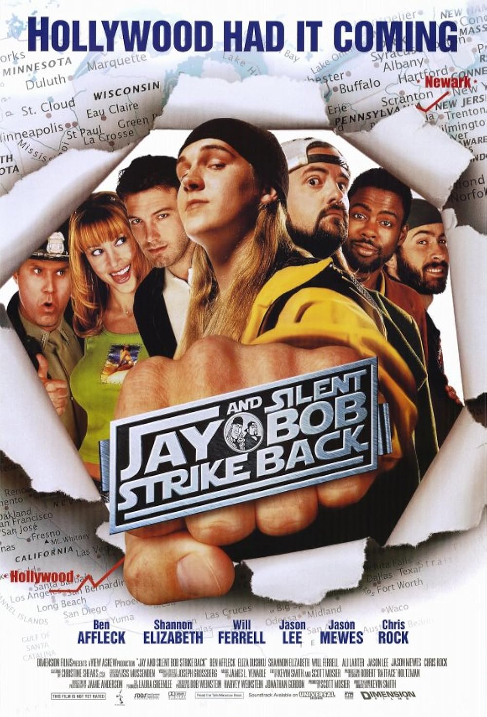 Jay and Silent Bob Strike Back 2001 ‧ Comedy/Stoner ‧ 1h 44m
