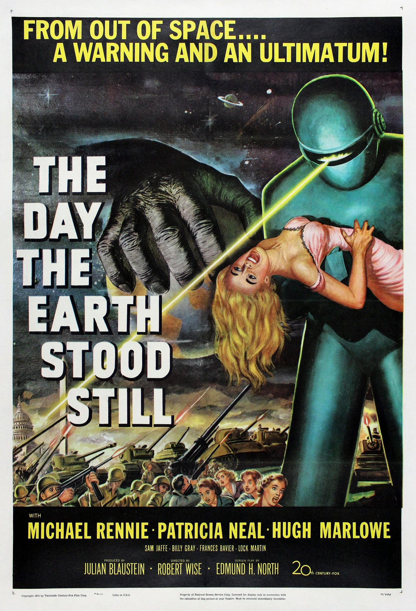 The Day the Earth Stood Still 1951 ‧ Sci-fi/Drama ‧ 1h 32m