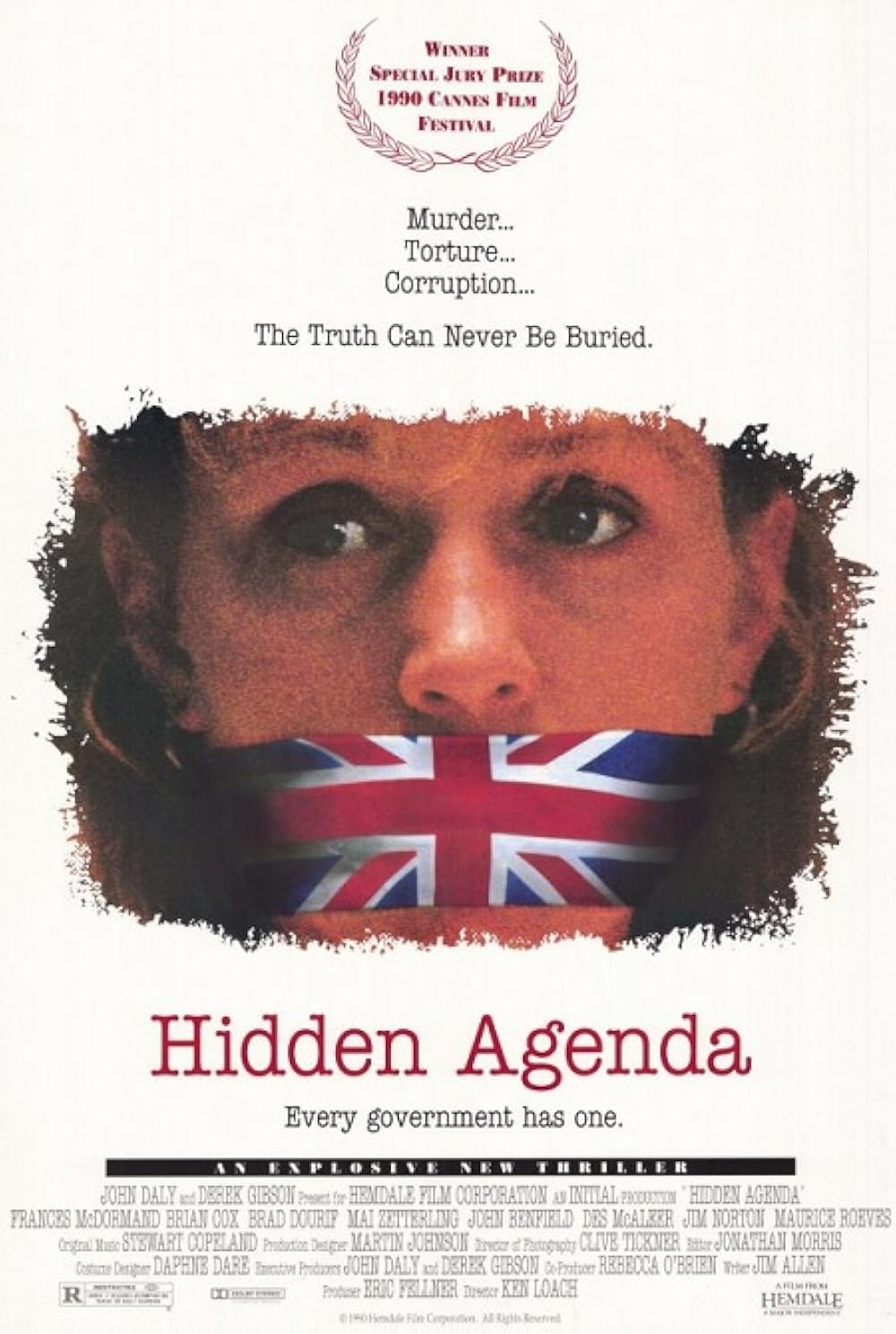 Hidden Agenda 1990 ‧ Thriller/Drama ‧ 1h 48m