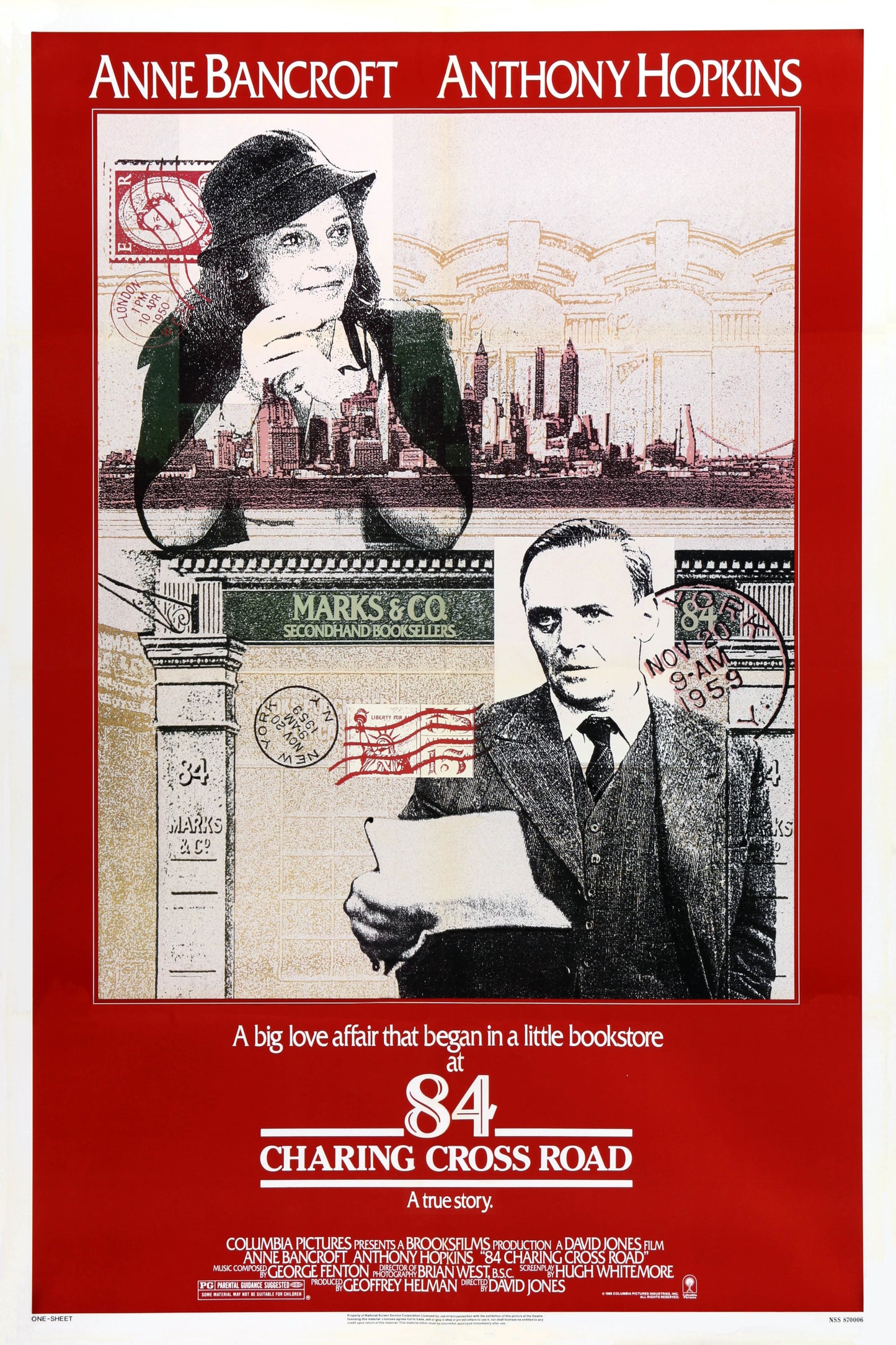 84 Charing Cross Road 1987 ‧ Romance/Drama ‧ 1h 40m