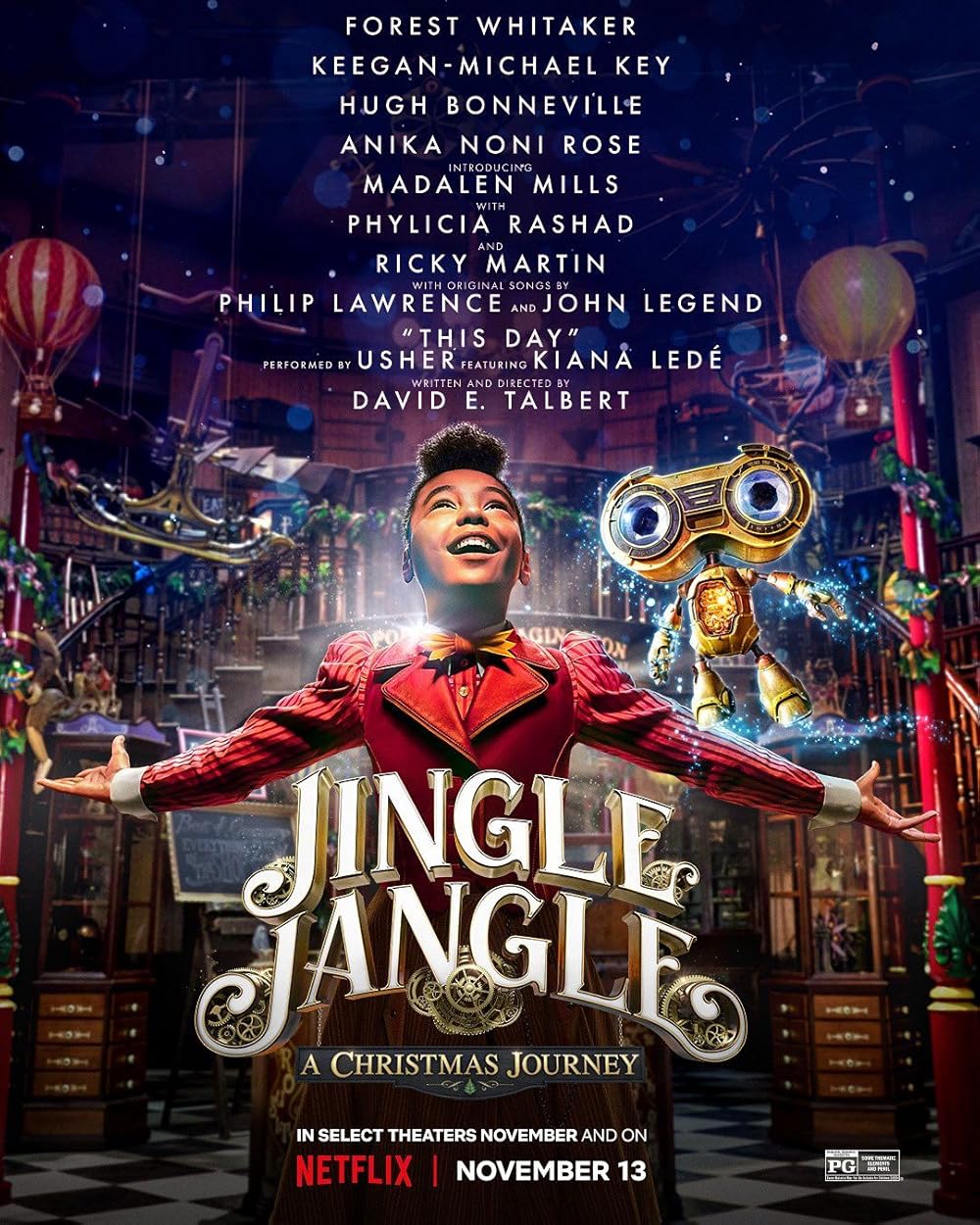 Jingle Jangle: A Christmas Journey 2020 ‧ Family/Fantasy ‧ 2h 2m