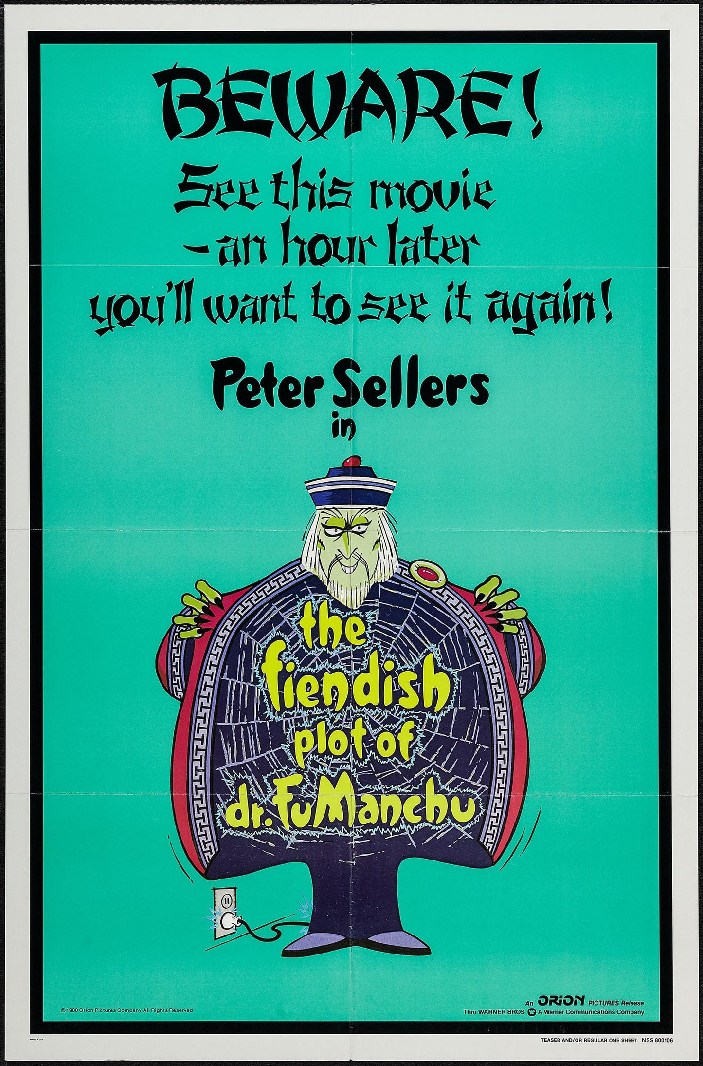 The Fiendish Plot of Dr. Fu Manchu 1980 ‧ Comedy/Thriller ‧ 1h 48m