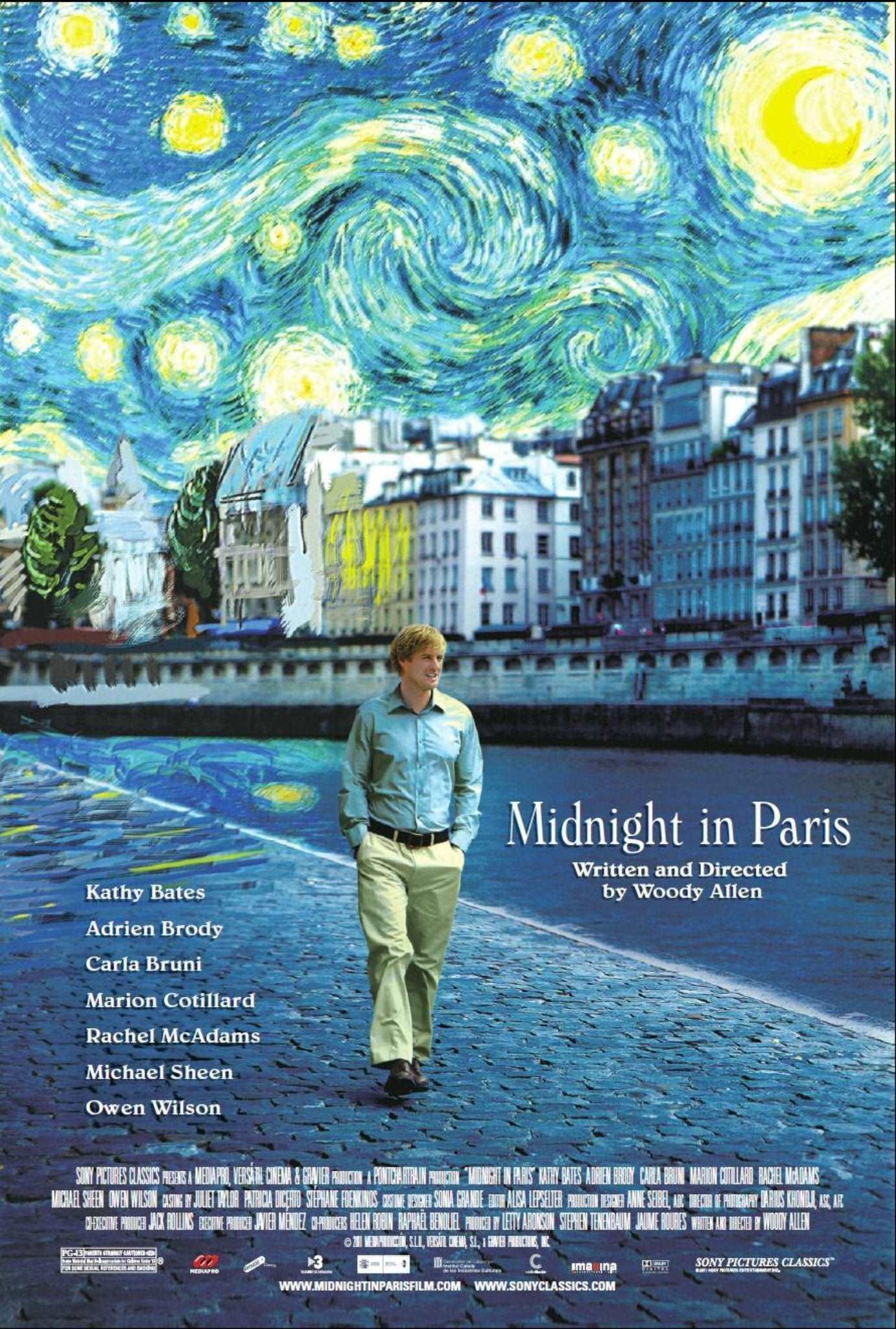 Midnight in Paris 2011 ‧ Comedy/Romance ‧ 1h 34m
