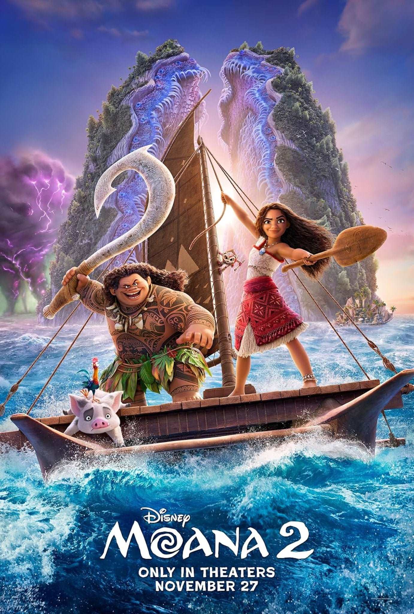 Moana 2 2024 ‧ Family/Adventure ‧ 1h 40m