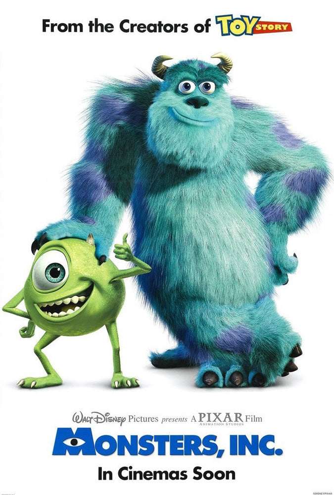 Monsters, Inc. 2001 ‧ Comedy/Adventure ‧ 1h 32m
