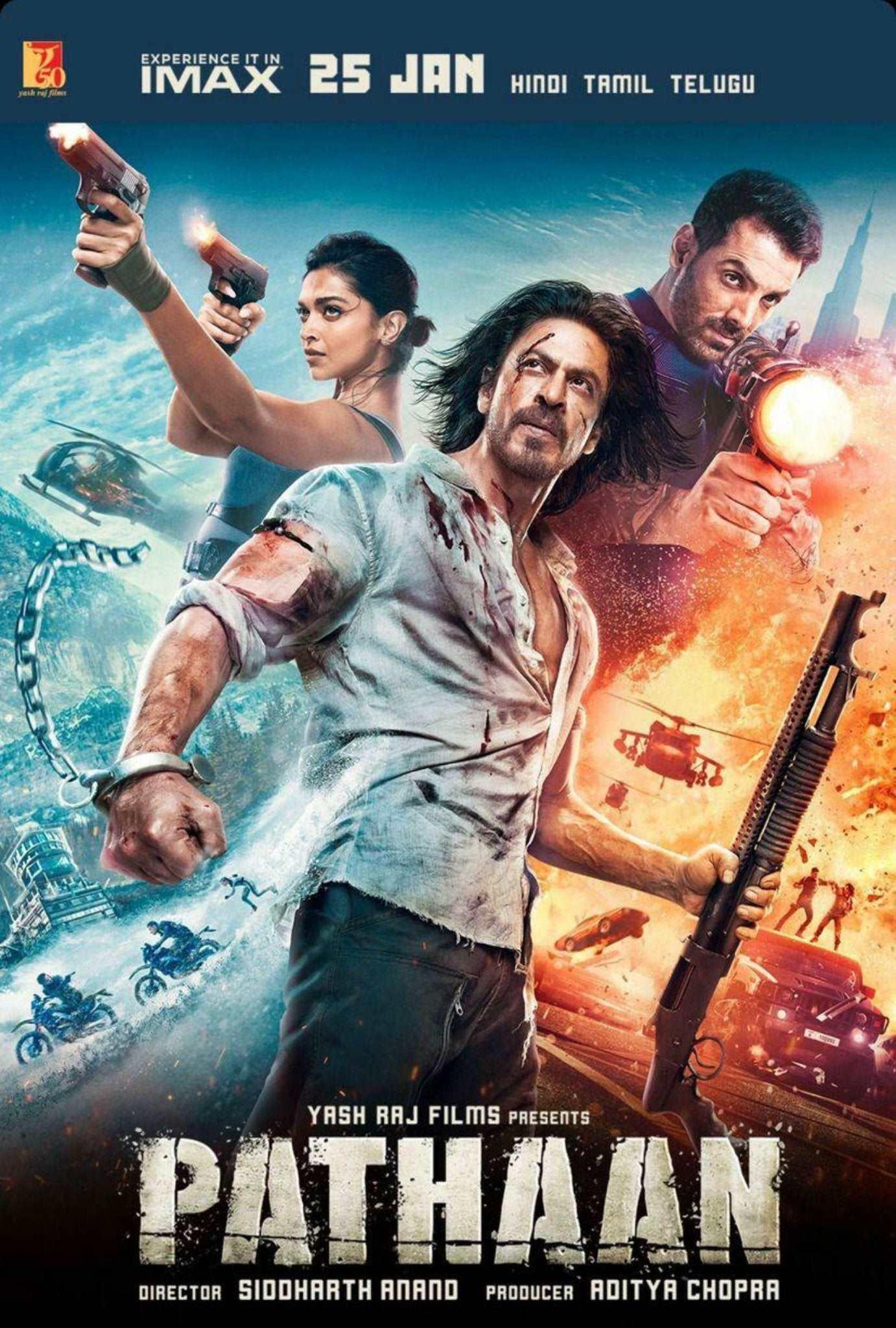 Pathaan 2023 ‧ Action/Thriller ‧ 2h 26m