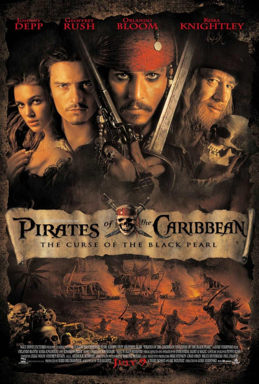 Pirates of the Caribbean: The Curse of the Black Pearl 2003 ‧ Adventure/Action ‧ 2h 23m