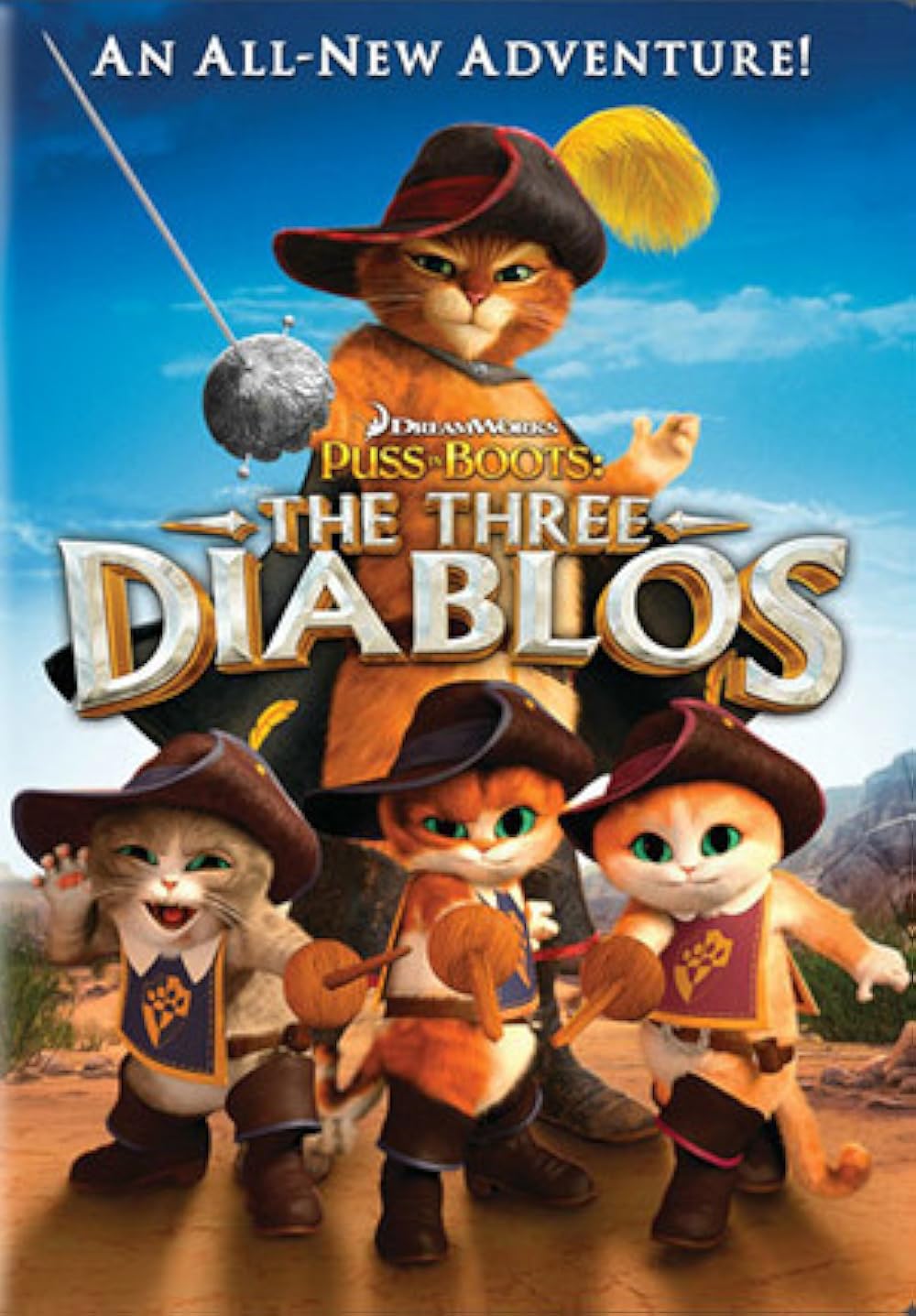 Puss in Boots: The Three Diablos 2012 ‧ Family/Comedy ‧ 13 mins