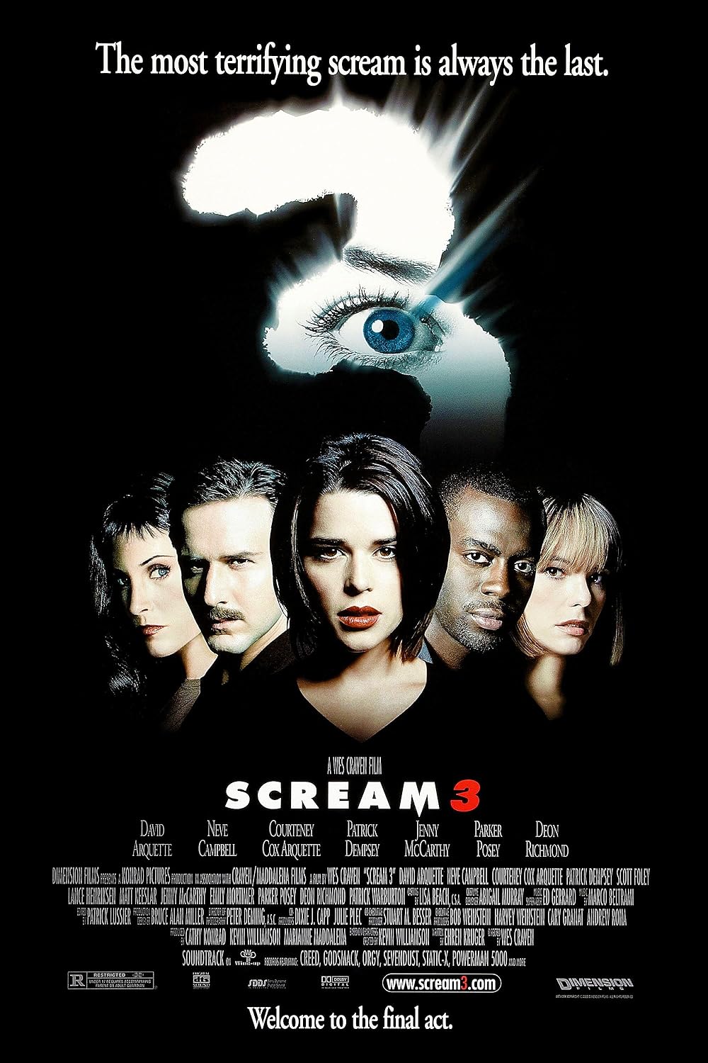 Scream 3 2000 ‧ Horror/Mystery ‧ 1h 56m