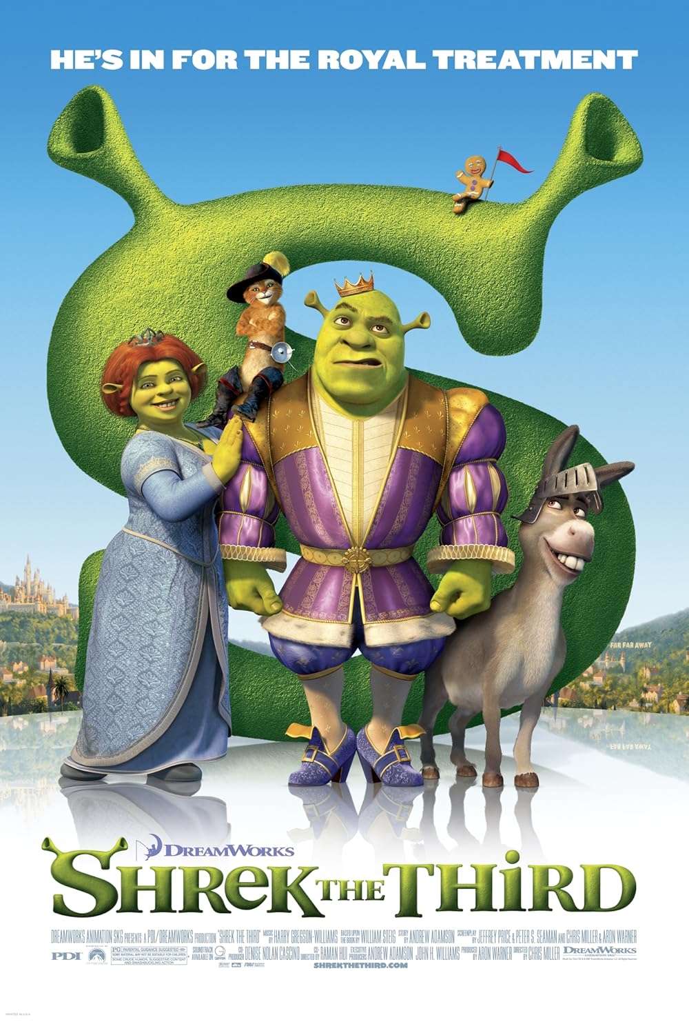 Shrek the Third 2007 ‧ Adventure/Fantasy ‧ 1h 33m