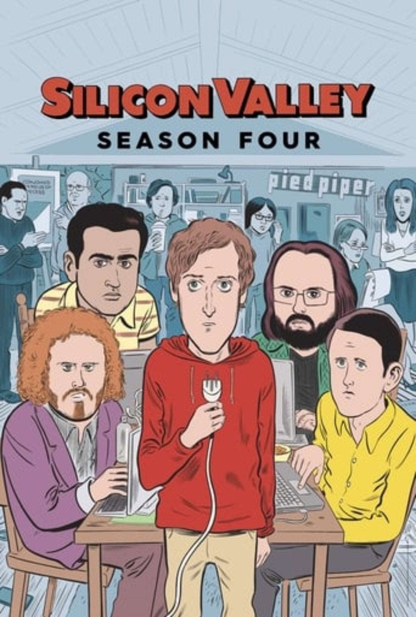 Silicon Valley Season 4 Complete Pack 2017 Comedy