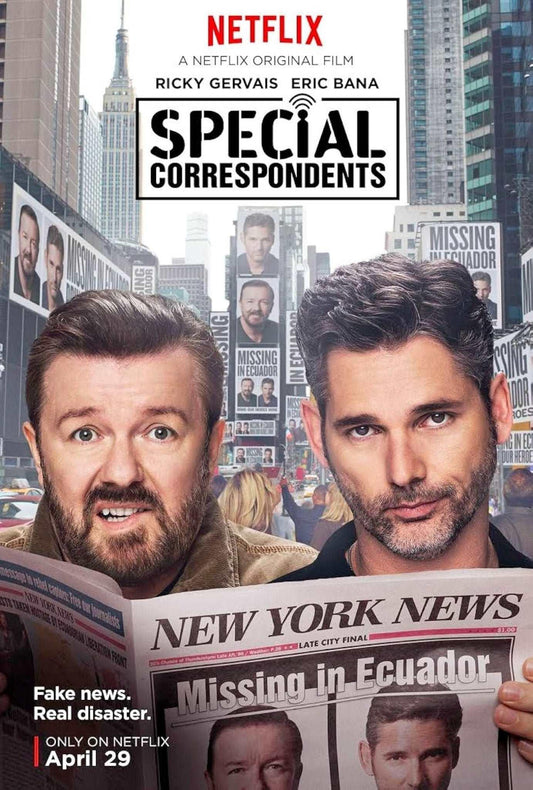 Special Correspondents 2016 ‧ Comedy/Drama ‧ 1h 40m