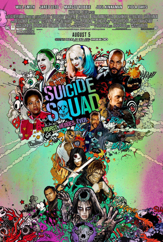 Suicide Squad 2016 ‧ Action/Fantasy ‧ 2h 10m