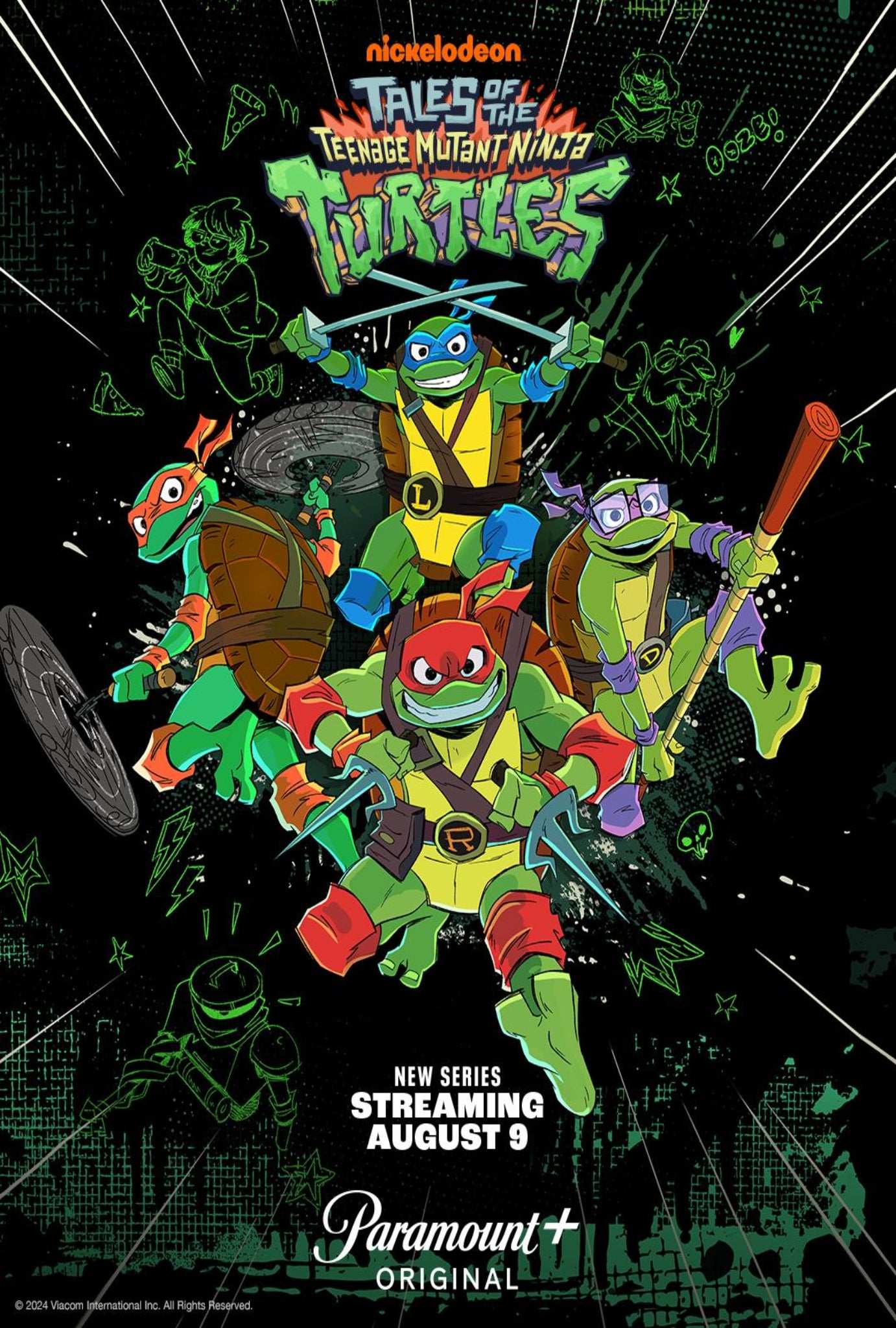 Tales of the Teenage Mutant Ninja Turtles Season 1 Complete Pack 2024 Animation - Family