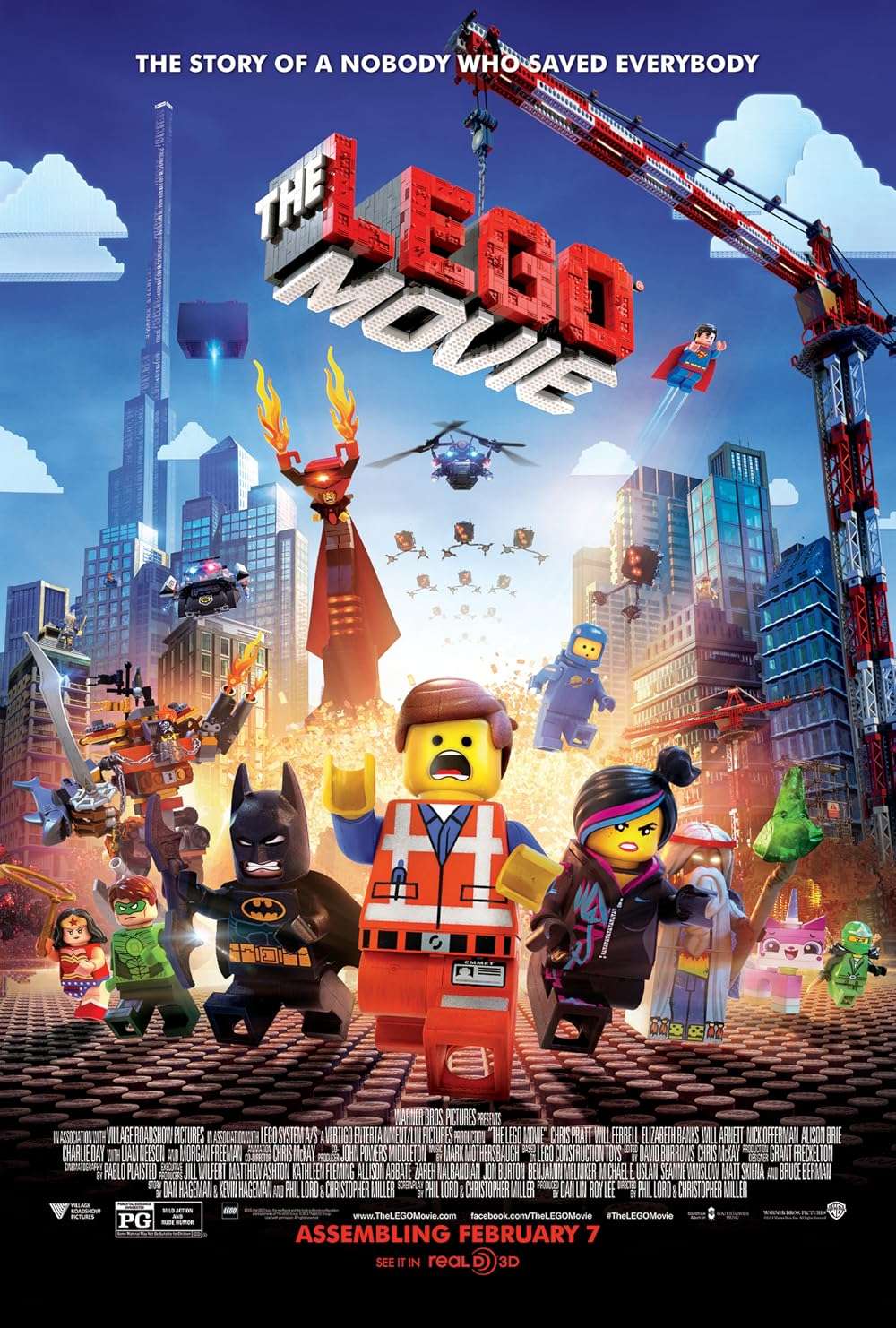The Lego Movie 2014 ‧ Family/Comedy ‧ 1h 40m