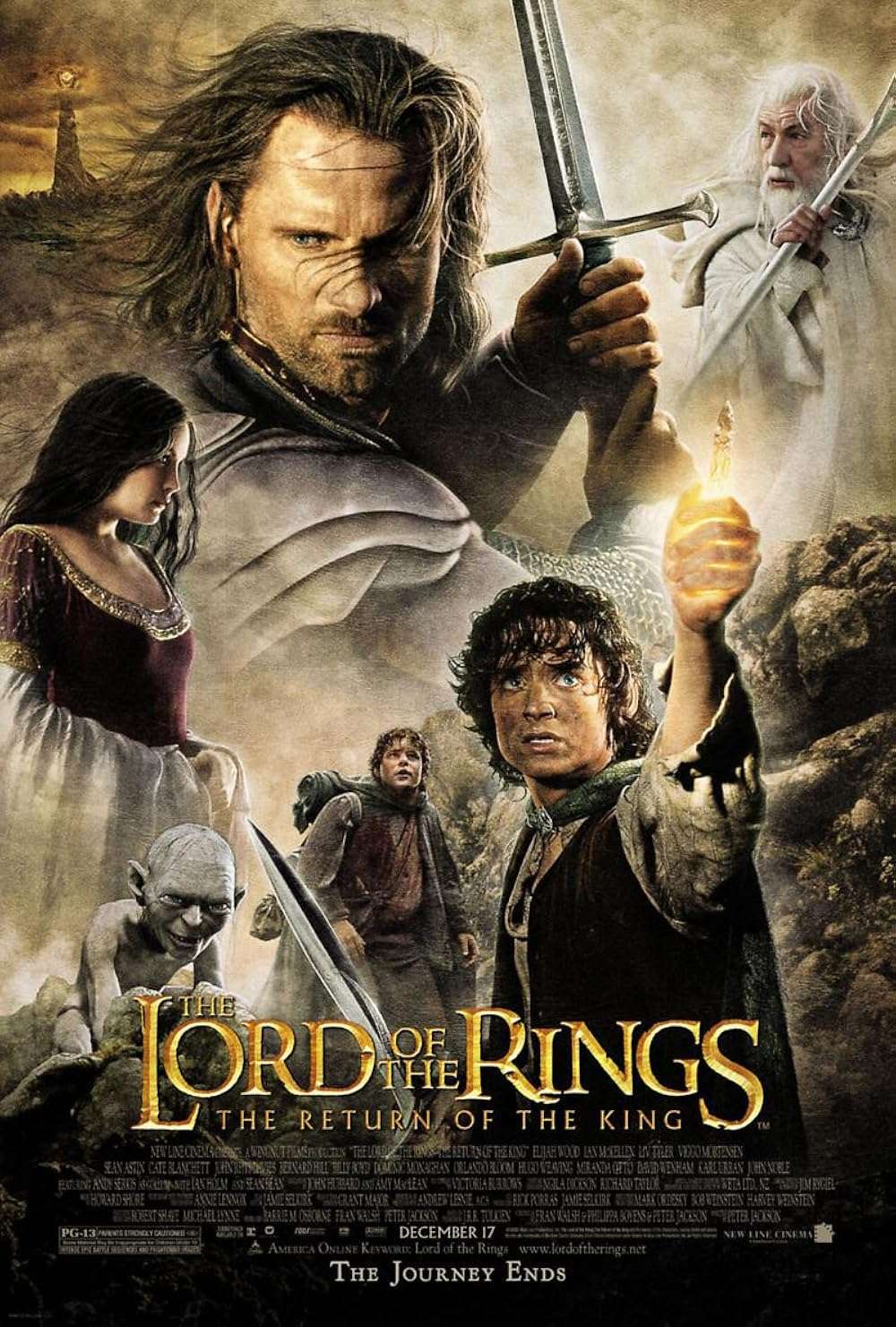 The Lord of the Rings: The Return of the King 2003 ‧ Fantasy/Adventure ‧ 3h 21m