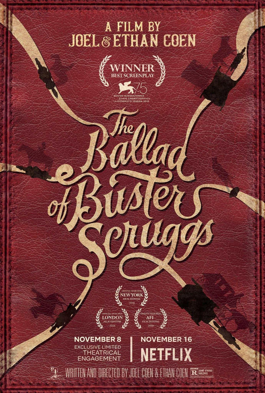 The Ballad of Buster Scruggs 2018 ‧ Western/Comedy ‧ 2h 12m