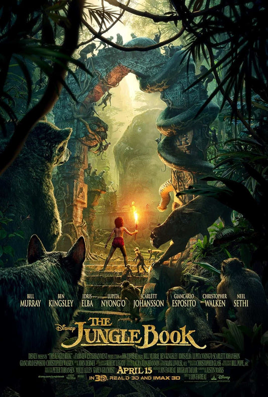 The Jungle Book 2016 ‧ Adventure/Fantasy ‧ 1h 46m