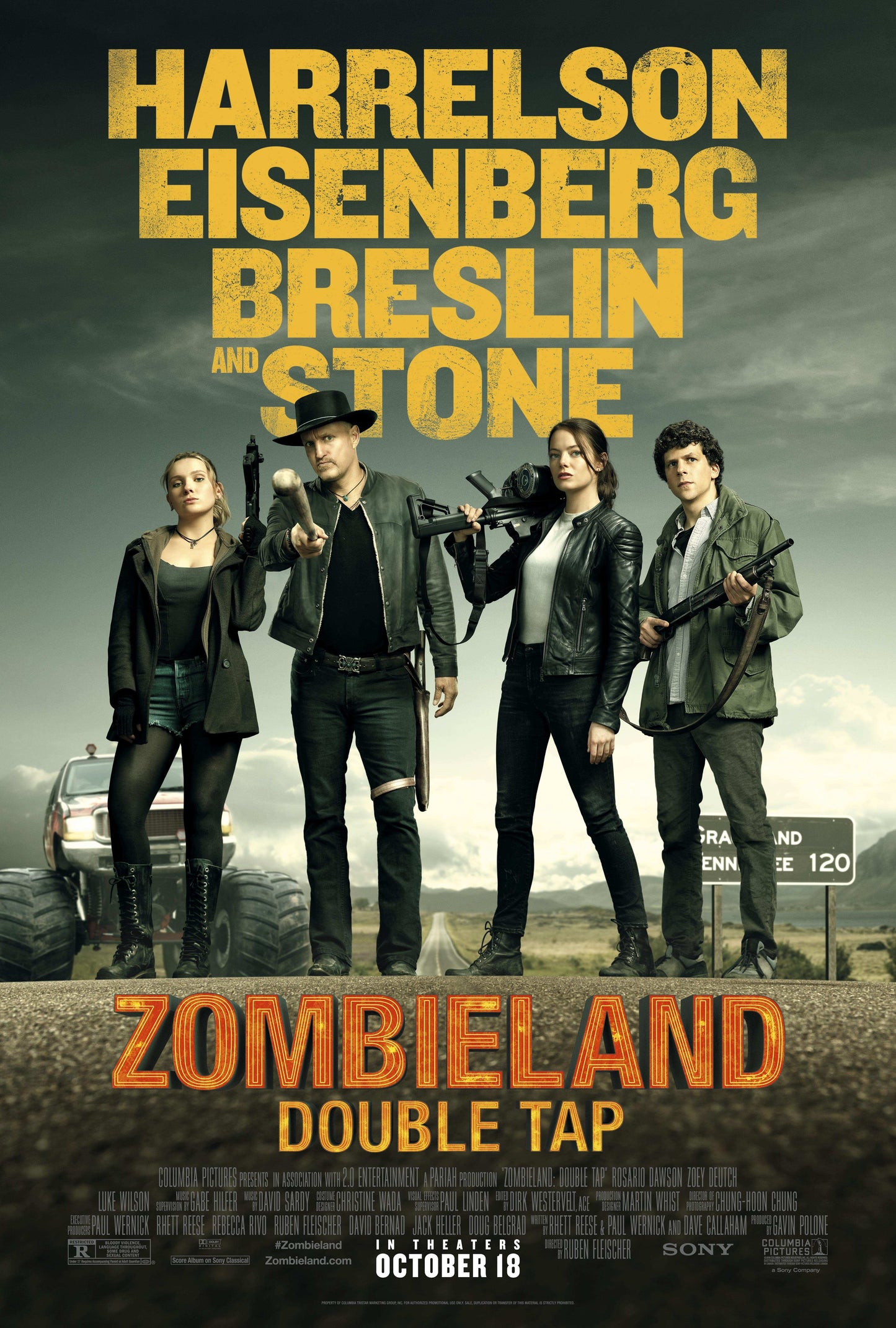 Zombieland: Double Tap 2019 ‧ Horror/Comedy ‧ 1h 39m
