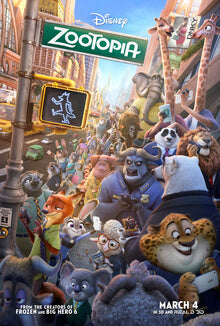 Zootopia 2016 ‧ Family/Comedy ‧ 1h 48m