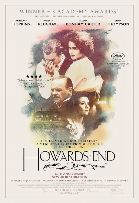 Howards End 1992 ‧ Romance/Family ‧ 2h 20m