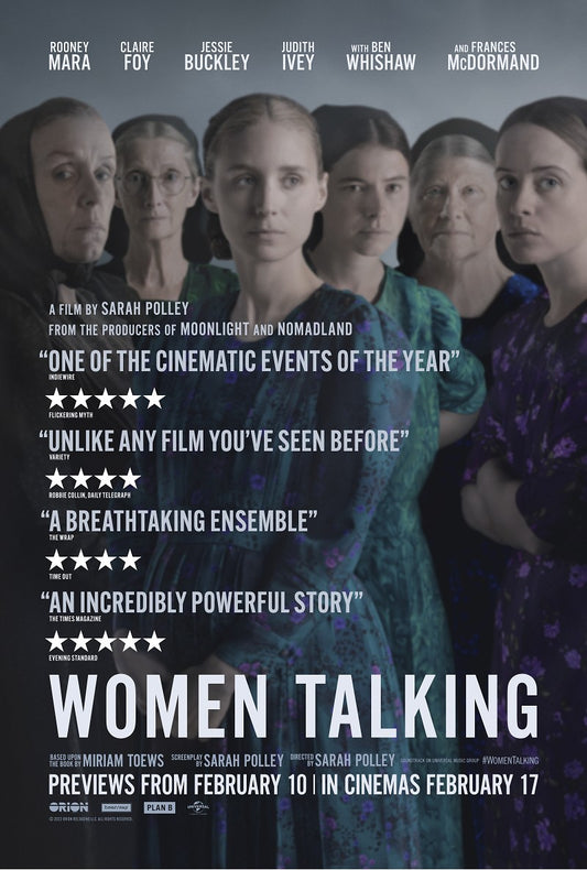 Women Talking 2022 ‧ Thriller/Drama ‧ 1h 44m